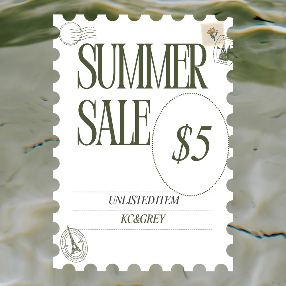 $5 Unlisted Item 🌸